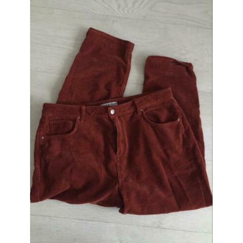 Mom jeans corduroy maat 46