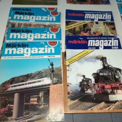 20 stuks Marklin Magazins vanaf 1966 t/m 1992