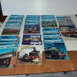 20 stuks Marklin Magazins vanaf 1966 t/m 1992