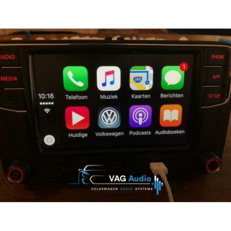 RCD330 Carplay VW Radio Bluetooth Polo Golf Caddy RNS510 660