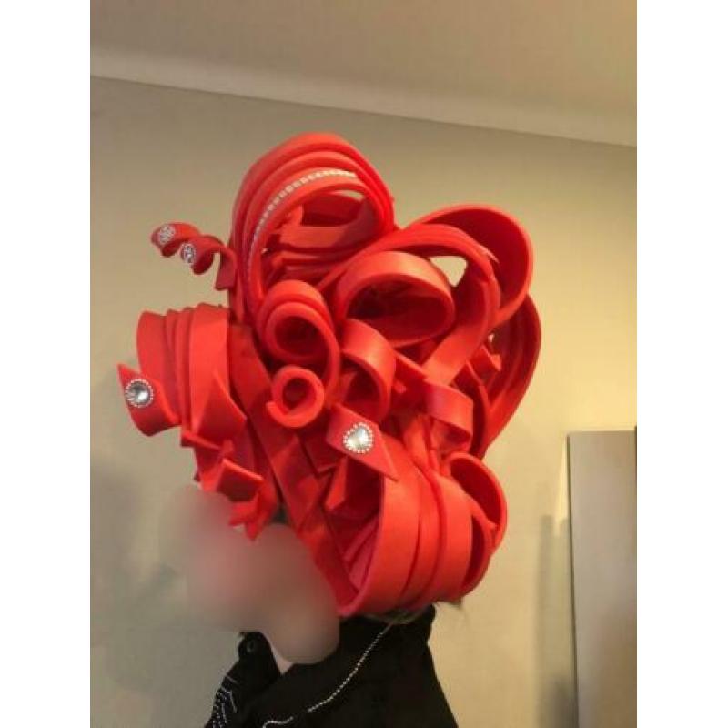 Mooie rode pruik voor carnaval