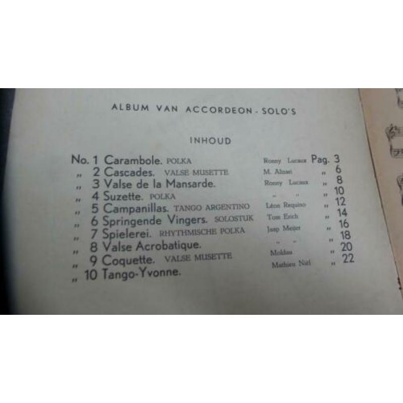 Acordeonalbum Musiquette band II