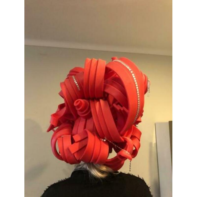 Mooie rode pruik voor carnaval