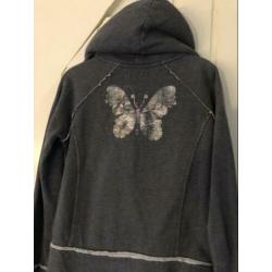 Vest van Bengh met vlinder, maat 134/140
