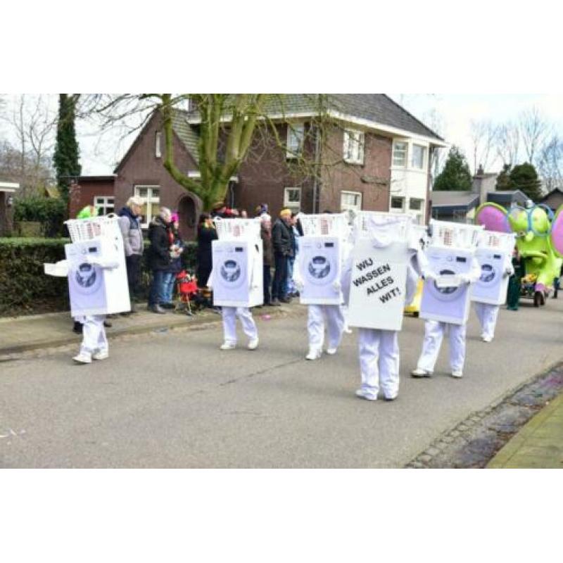 Loopgroep carnaval: witwassen