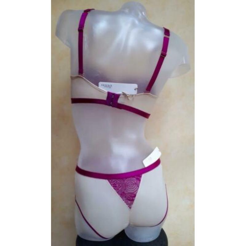 75D Nieuwe d. roze strapless balconette BH SuperTrash 75 D