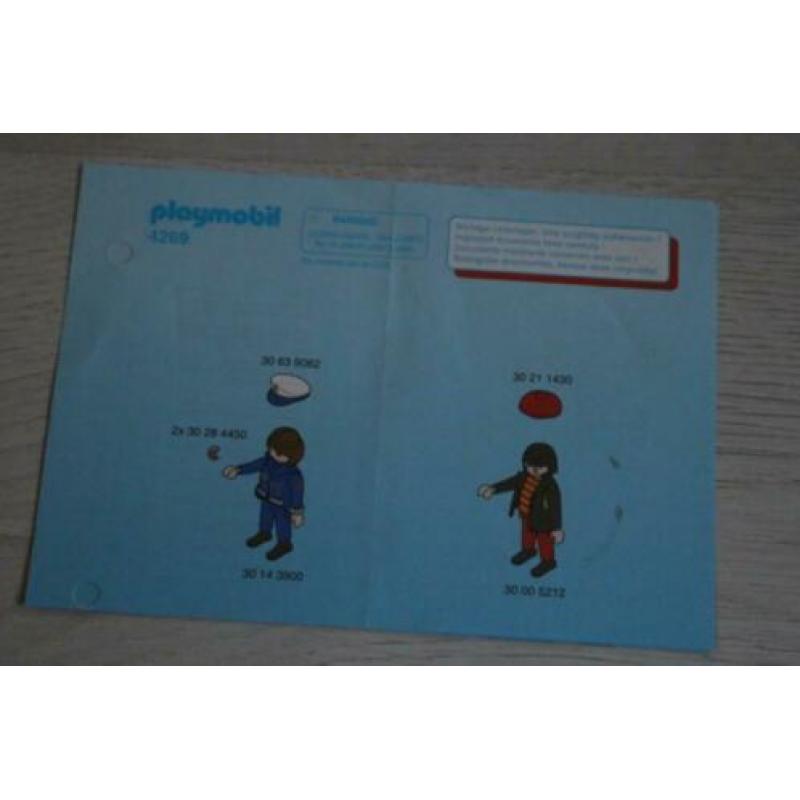 Playmobil Politieagenten met dief #4269