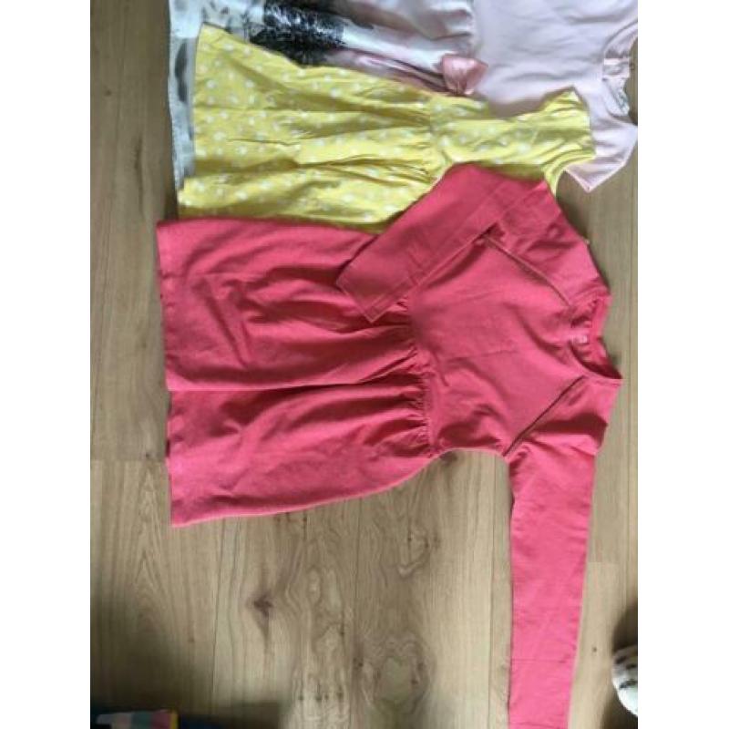 Kledingpakket, meisje, 134/140, h&m, Hema, jurkjes, skinny