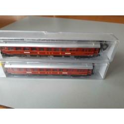 Minitrix speisewagon DSG 2 stuks