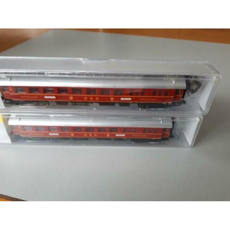 Minitrix speisewagon DSG 2 stuks