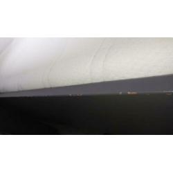 Auping 100x220 matras & spiraalbodem. Houten frame gratis.