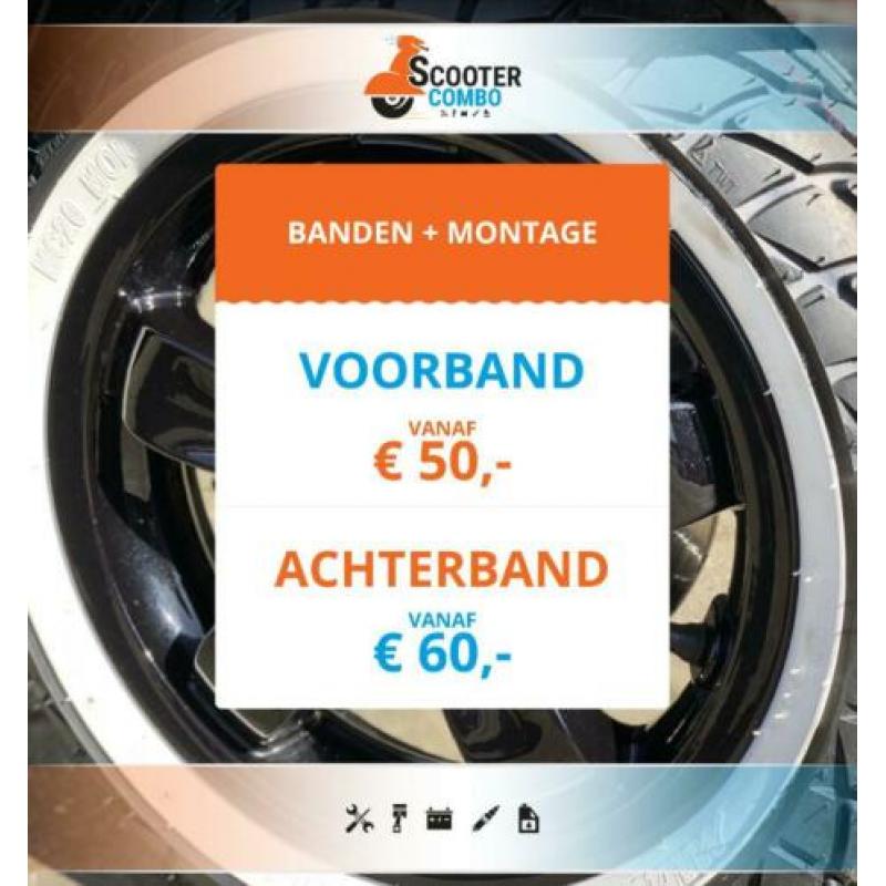 Scooter reparatie & onderdelen vervangen nergens goedkoper