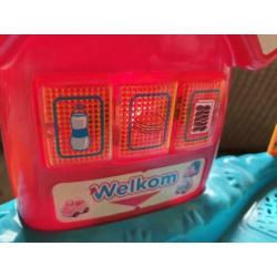 v-tech toet toet auto garage met licht en geluid