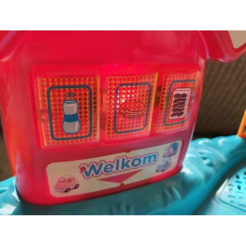v-tech toet toet auto garage met licht en geluid