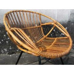 Stoeltje '60s ( rotan ) Retro/Vintage/Design