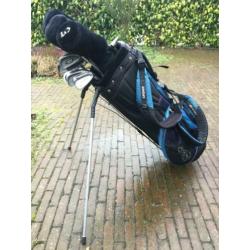 Golftas, compleet met 14 clubs