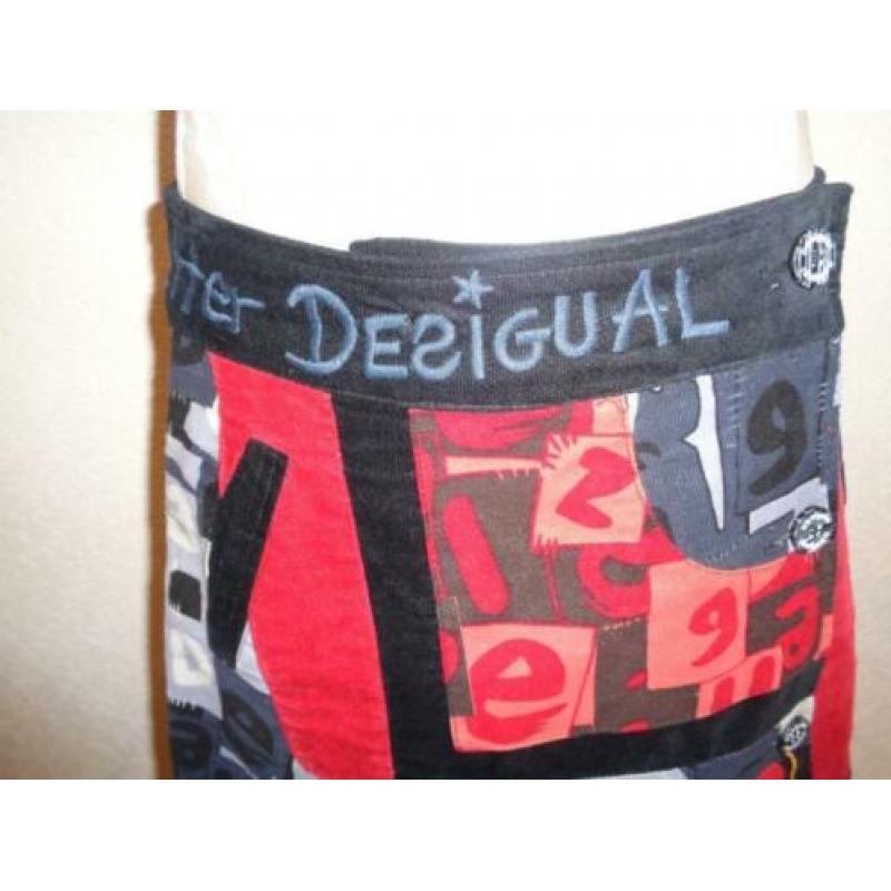 desiqual maat 40 taille 44 cm gevoerd/sluit met knoop