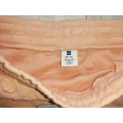 Roze meisjes set jas, trui en rokje maat 158-164