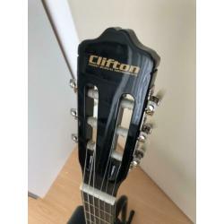 Te koop: Akoestische gitaar, met standaard en draagtas