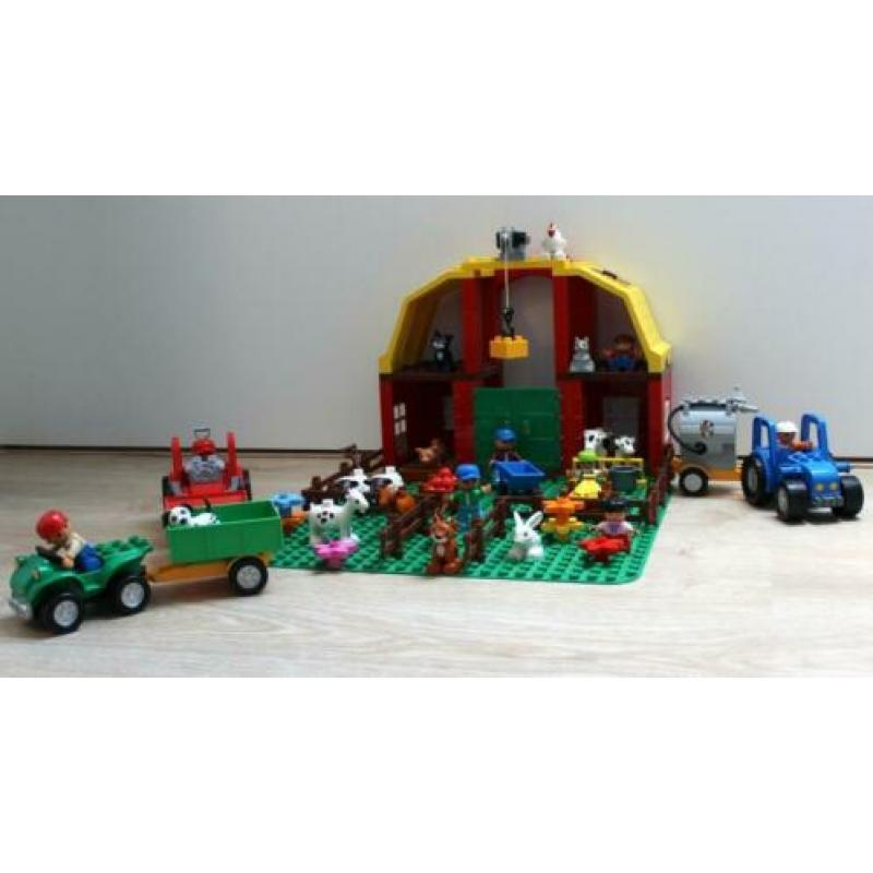 Lego Duplo boerderij met grondplaat