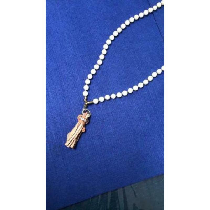 Mooie nieuwe ketting merk Exoal (eventueel met oorbellen)