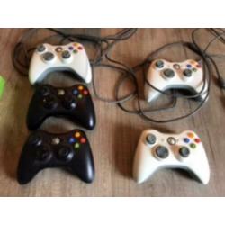 xbox 360 compleet / 5x controllers / spellen