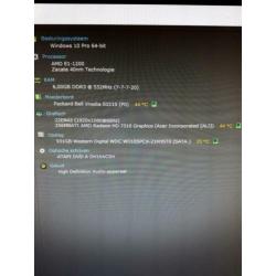 Packard Bell Mini PC AMD/1000GB/6 GB DDR3/Windows 10 Pro