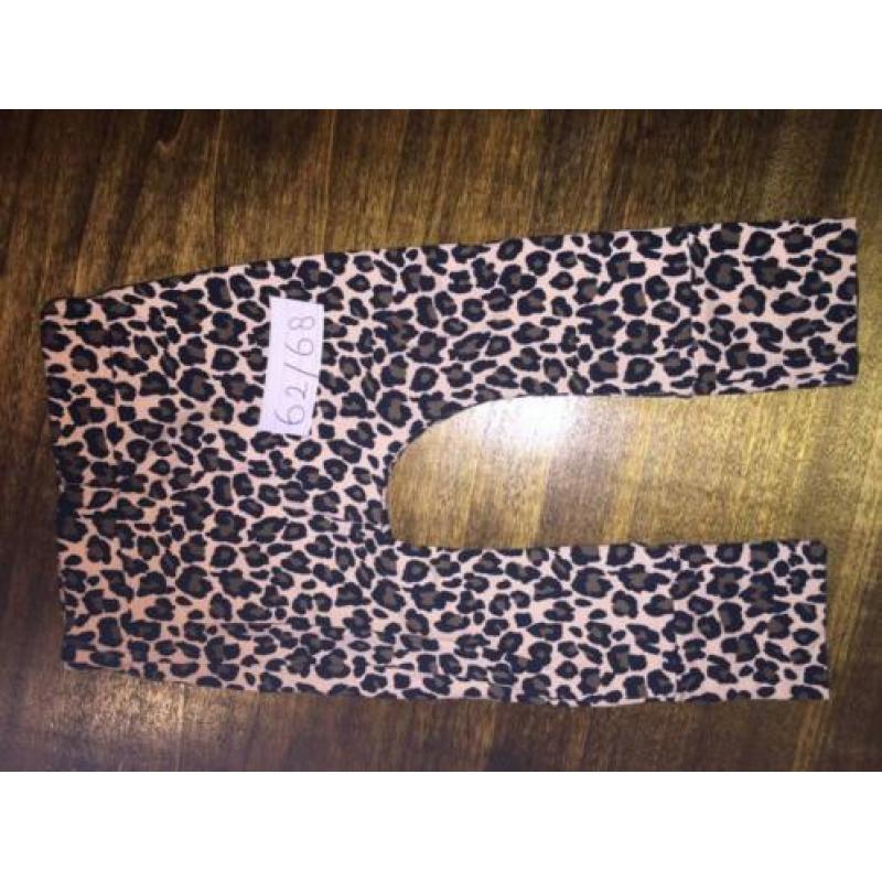Babykleding vanaf maat 50 leopard printje