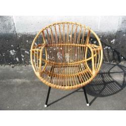 Stoeltje '60s ( rotan ) Retro/Vintage/Design