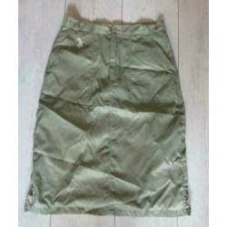 Ladysoul Paris groene rok maat S maat 36