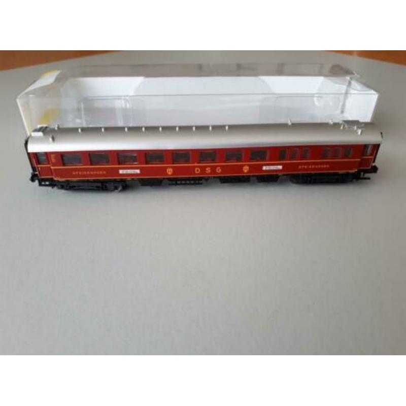 Minitrix speisewagon DSG 2 stuks