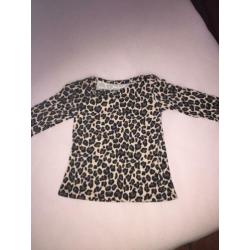 Babykleding vanaf maat 50 leopard printje