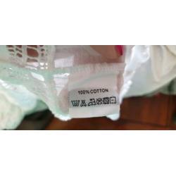 Nette romantische witte BRAEZ top mt XS /S 36, topje wit