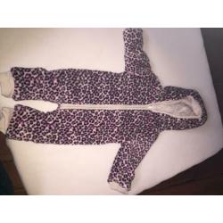 Babykleding vanaf maat 50 leopard printje
