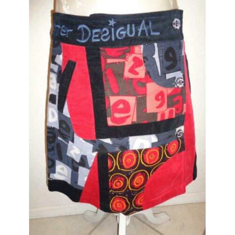 desiqual maat 40 taille 44 cm gevoerd/sluit met knoop