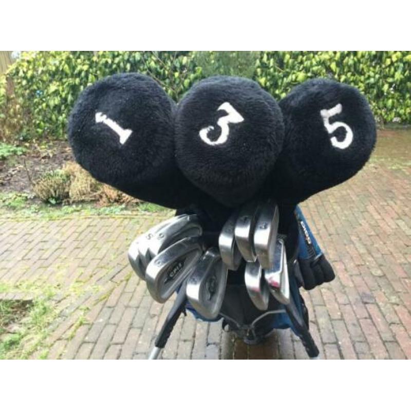 Golftas, compleet met 14 clubs