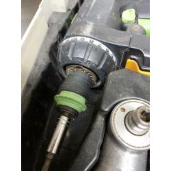 festool 12V boormaschiene met 2 laders en 2 accu's