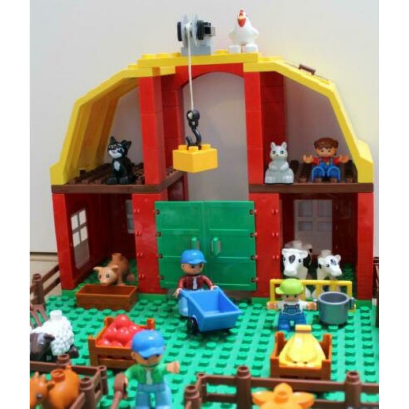 Lego Duplo boerderij met grondplaat