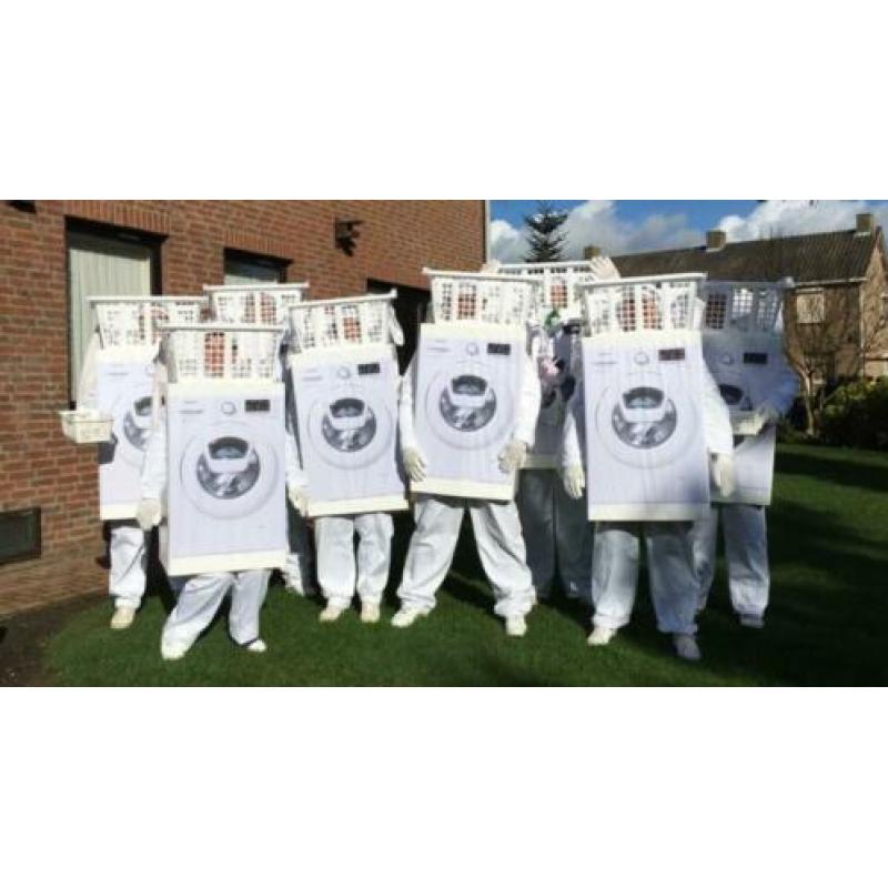 Loopgroep carnaval: witwassen