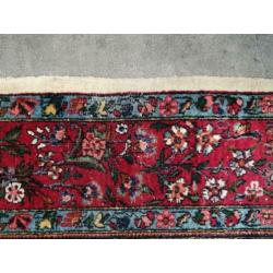 Handgeknoopt Perzisch tapijt Tabriz vase birds 175x280cm