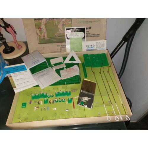 Subbuteo tafel cricket the match edition table cricket