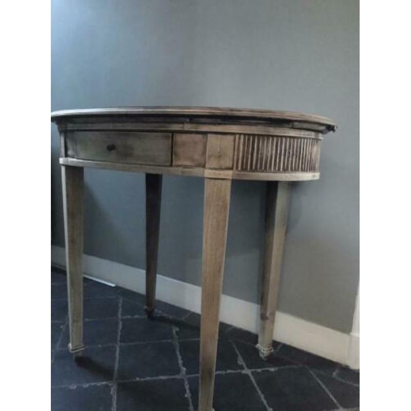 Tafeltje wijntafel landelijk mooi in hoffz aura peeperkorn