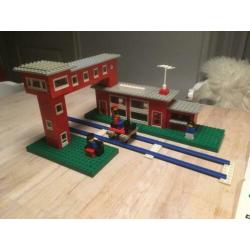 Lego trein station 148 jaren zeventig