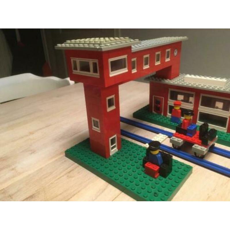 Lego trein station 148 jaren zeventig