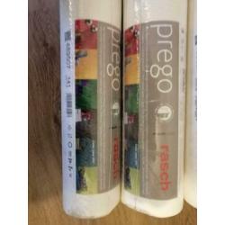 Behangrollen 6 wit en 4 beige