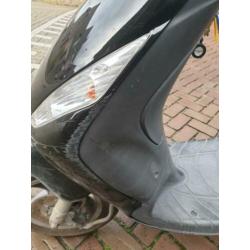 Zip 2000 Zwart 4T 25km/h blauw kenteken