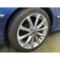 Vw Audi 18inch 5x112, zgan banden