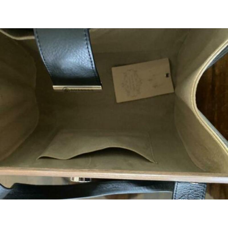NUSSBAG handtas van hout nieuw met etiket winkelprijs €290