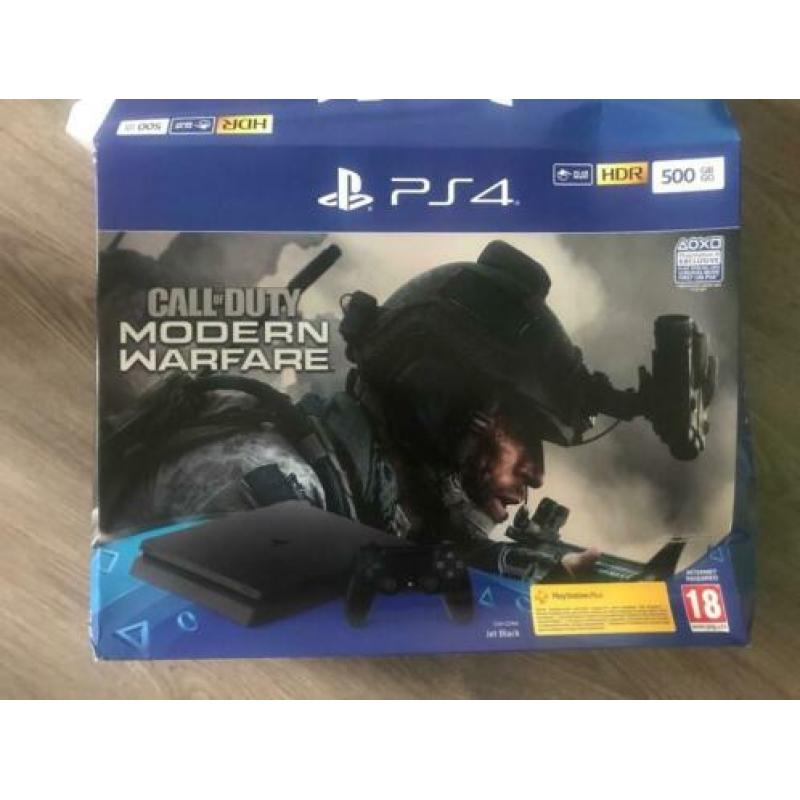 Playstation 4 met de nieuwste call of duty