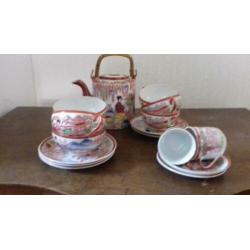 Cinees Thee serviesje, zeer dun porselein